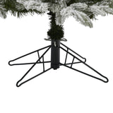 7' Flocked Colorado Mountain Fir Artificial Christmas Tree-Christmas Tree-Parc Decor