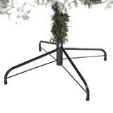 7' Flocked West Virginia Fir Artificial Christmas Tree with 350 Clear LED Lights-Christmas Tree-Parc Decor