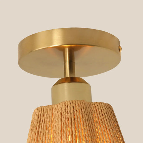 7 Inch Yves 1-Light Semi-Flush Mount Ceiling Light