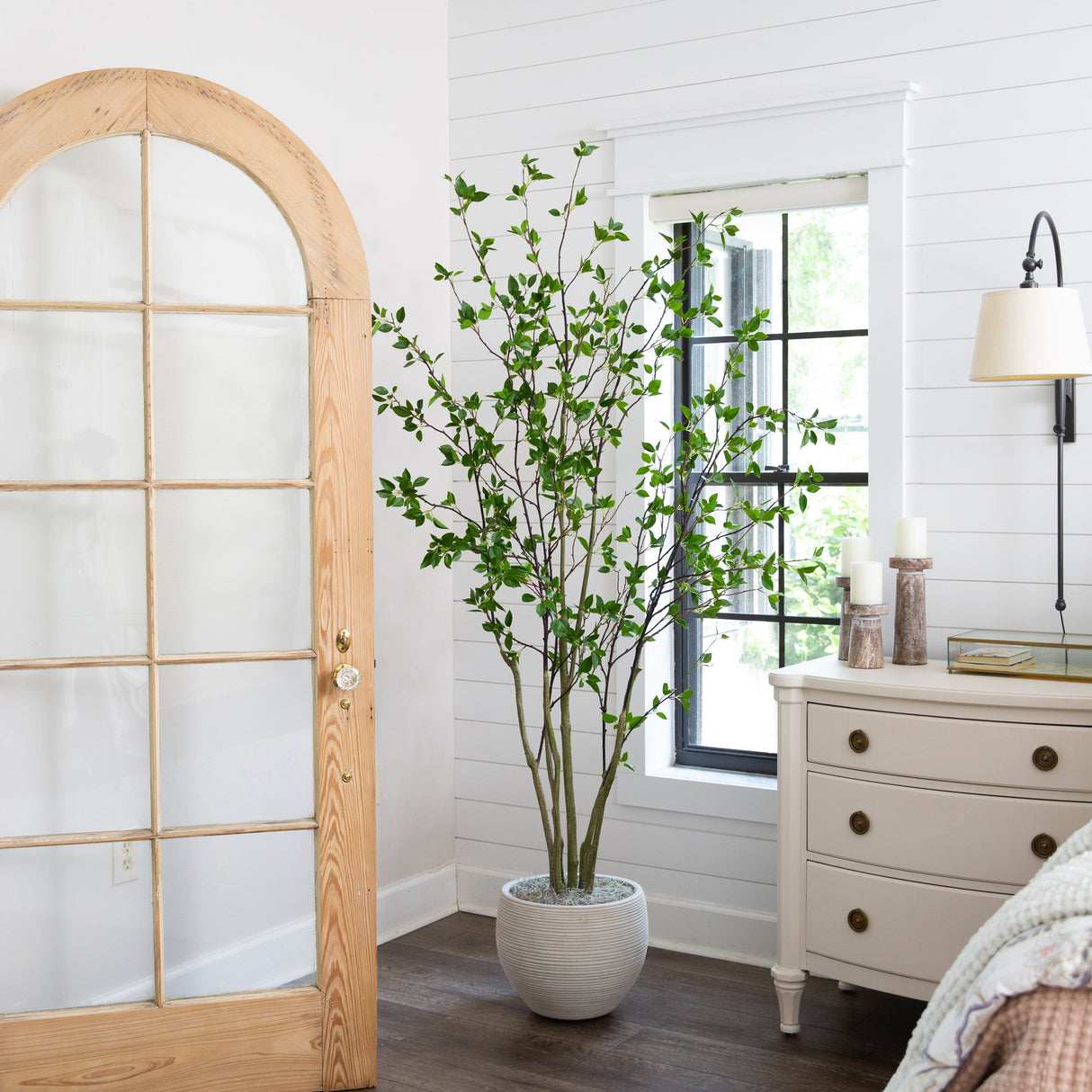 7' Minimalist Citrus Artificial Tree-Tree-Parc Decor