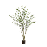7' Minimalist Citrus Artificial Tree-Tree-Parc Decor