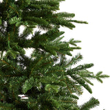 7’ Montreal Spruce Christmas Tree with 650 Warm White LED Lights and 1575 Bendable Branches-Christmas Tree-Parc Decor