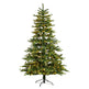 7’ Montreal Spruce Christmas Tree with 650 Warm White LED Lights and 1575 Bendable Branches-Christmas Tree-Parc Decor