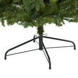 7' New Hampshire Fir Artificial Christmas Tree with 450 Clear LED Lights-Christmas Tree-Parc Decor