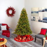 7’ New Haven Spruce “Natural Look” Artificial Christmas Tree with 500 LED Lights-Christmas Tree-Parc Decor