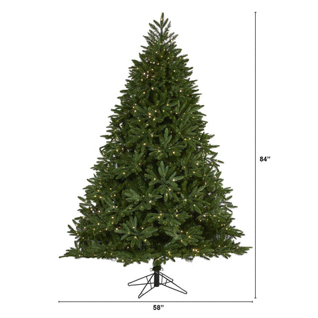 7' Oregon Spruce Artificial Christmas Tree-Christmas Tree-Parc Decor
