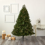 7' Oregon Spruce Artificial Christmas Tree-Christmas Tree-Parc Decor
