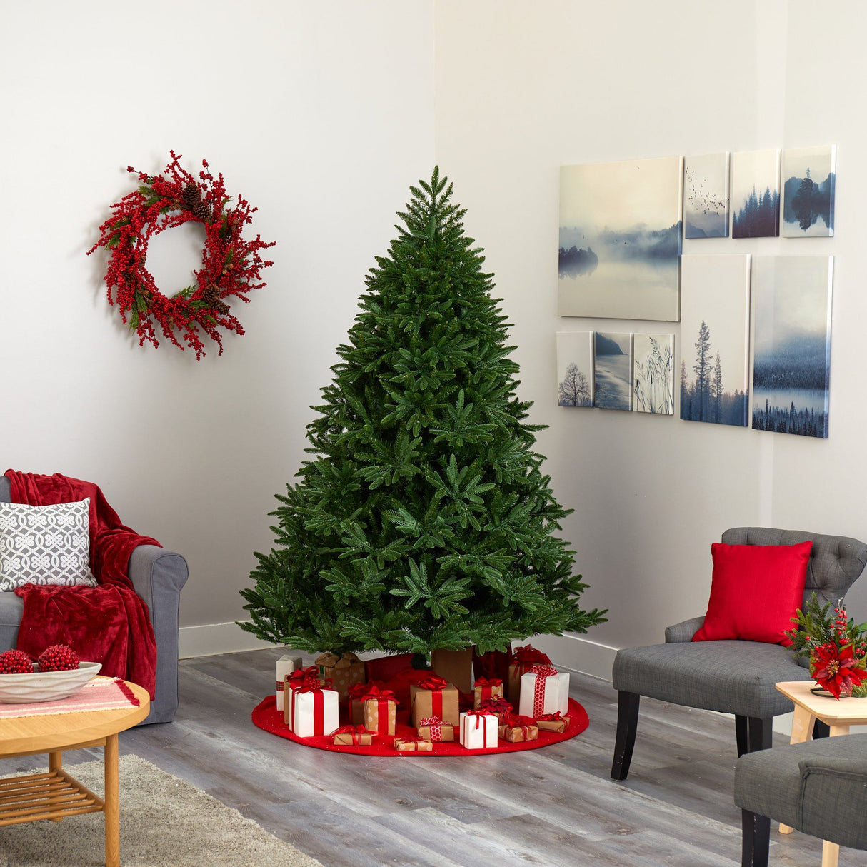 7' Oregon Spruce Artificial Christmas Tree-Christmas Tree-Parc Decor