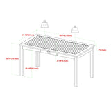 7-Piece Patio Dining Table Set
