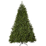 7’ Sierra Spruce “Natural Look” Artificial Christmas Tree with 500 Clear LED Lights and 2213 Tips-Christmas Tree-Parc Decor