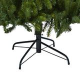 7’ Sierra Spruce “Natural Look” Artificial Christmas Tree with 500 Clear LED Lights and 2213 Tips-Christmas Tree-Parc Decor