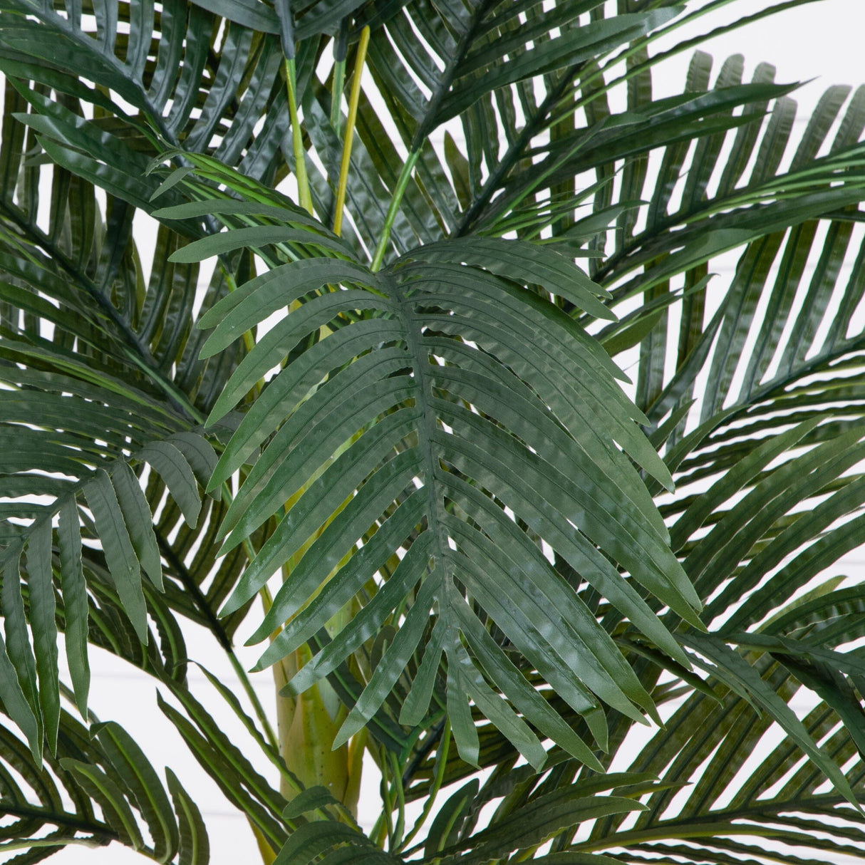 7’ Single Stalk Golden Cane Artificial Palm Tree-Tree-Parc Decor