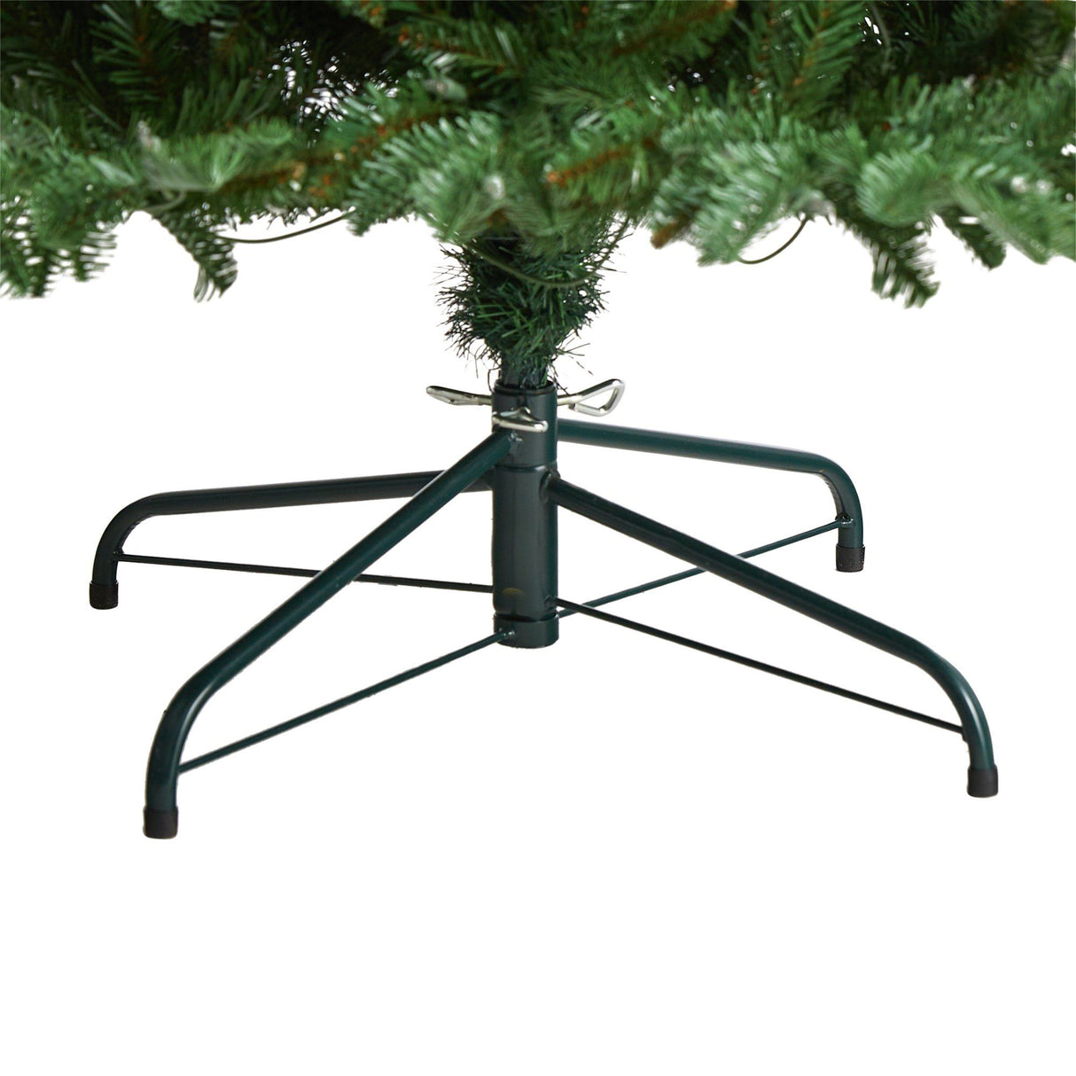 7’ South Carolina Fir Artificial Christmas Tree with 550 Clear LED Lights and 2078 Bendable Branches-Christmas Tree-Parc Decor