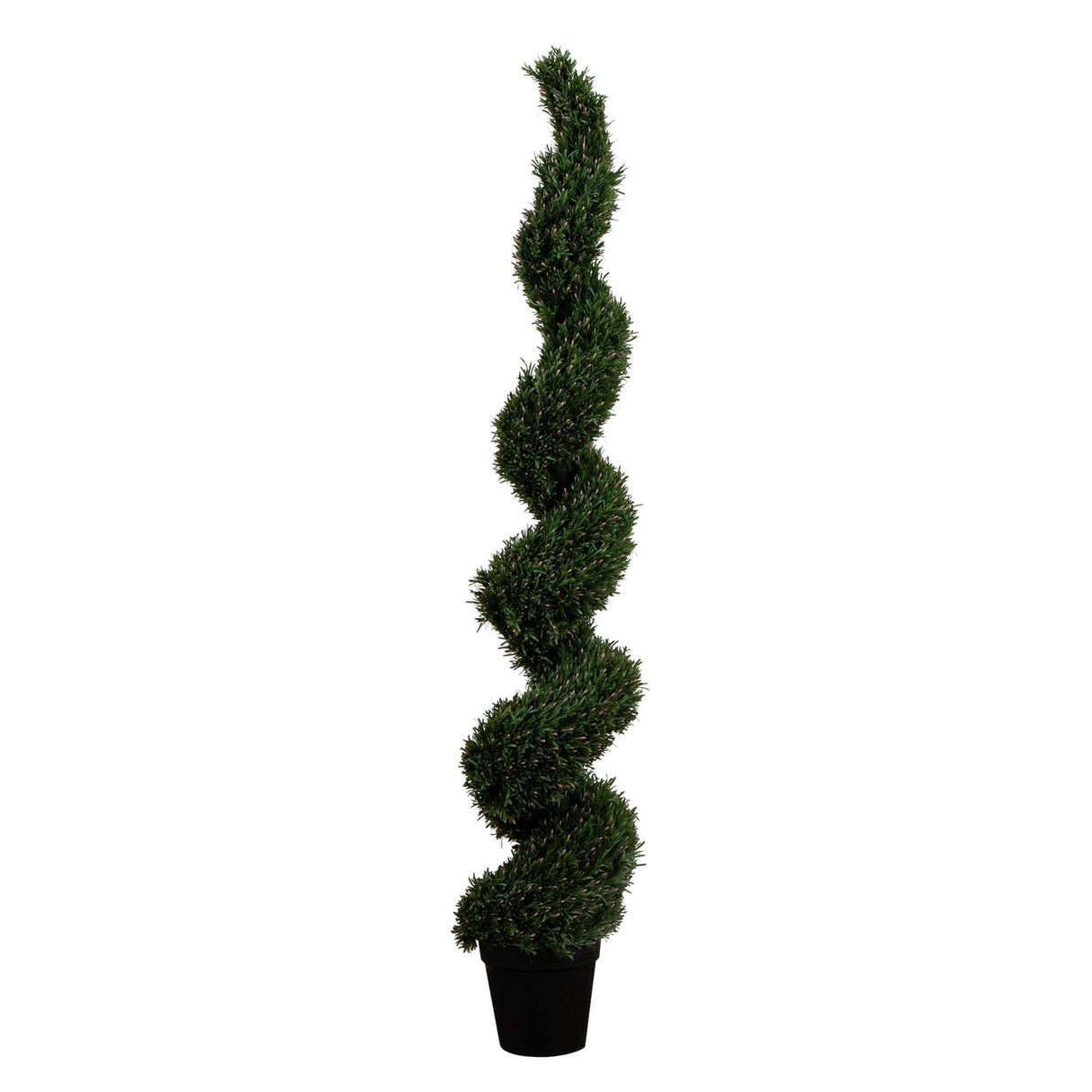 7' UV Resistant Artificial Rosemary Spiral Topiary Tree (Indoor/Outdoor)-Tree-Parc Decor