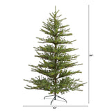 7’ Vancouver Mountain Pine Artificial Christmas Tree with 374 Bendable Branches-Christmas Tree-Parc Decor