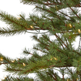 7’ Vancouver Mountain Pine Artificial Christmas Tree with 450 Clear Lights and 1762 Bendable Branches-Christmas Tree-Parc Decor