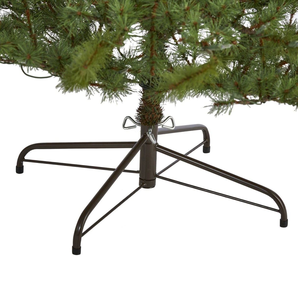 7’ Vancouver Mountain Pine Artificial Christmas Tree with 450 Clear Lights and 1762 Bendable Branches-Christmas Tree-Parc Decor