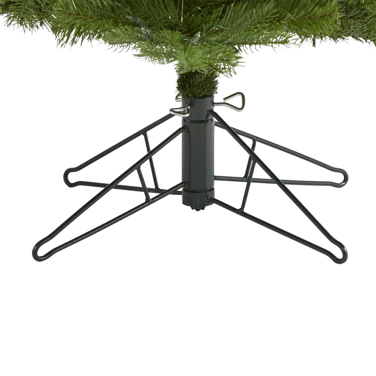 7' Vienna Fir Artificial Christmas Tree with 450 Warm White Lights and 843 Bendable Branches-Christmas Tree-Parc Decor