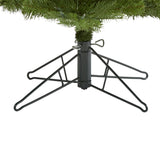 7' Vienna Fir Artificial Christmas Tree with 450 Warm White Lights and 843 Bendable Branches-Christmas Tree-Parc Decor