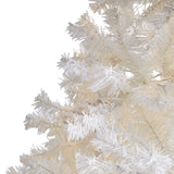 7' White Artificial Christmas Tree with 1000 Bendable Branches-Christmas Tree-Parc Decor