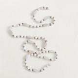 72" Paulowina Wood Bead Garland Decor