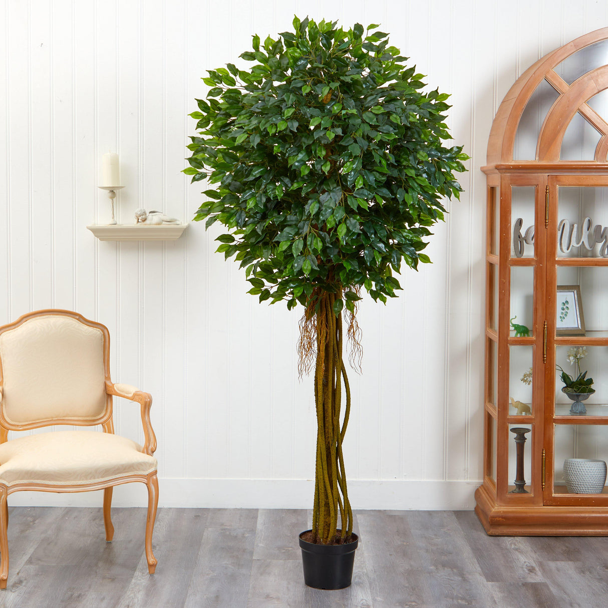 7.5' Ficus Tree UV Resistant (Indoor/Outdoor)-Parc Decor