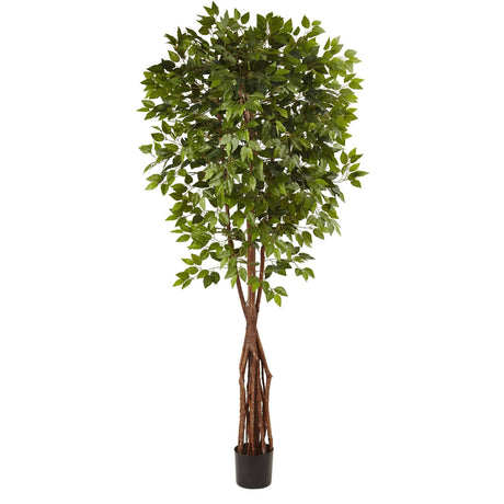 7.5’ Super Deluxe Ficus Tree-Parc Decor