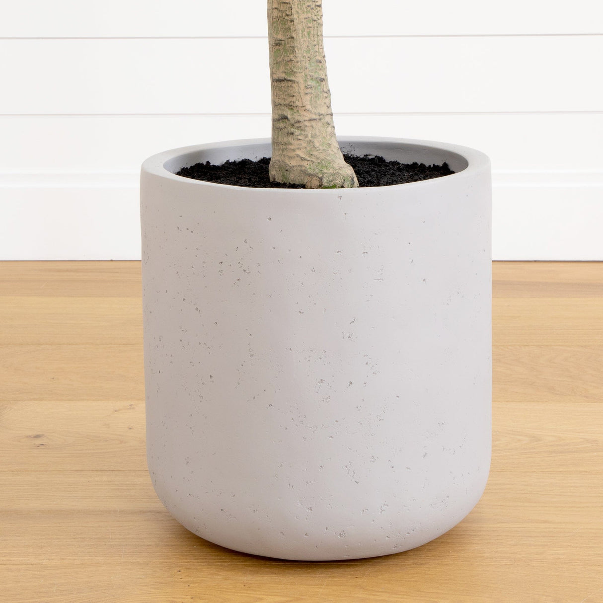 7.5’ Artificial Greco Locust Citrus Tree in Decorative Planter-Tree-Parc Decor