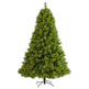 7.5’ Green Scotch Pine Artificial Christmas Tree with 550 Clear LED Lights-Christmas Tree-Parc Decor