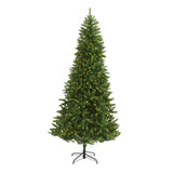 7.5’ Green Valley Fir Artificial Christmas Tree with 500 Clear LED Lights-Christmas Tree-Parc Decor