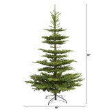 7.5’ Layered Washington Spruce Artificial Christmas Tree with and 1325 Bendable Branches-Christmas Tree-Parc Decor