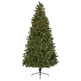 7.5' Rocky Mountain Spruce Artificial Christmas Tree with Pinecones and 400 Clear LED Lights-Christmas Tree-Parc Decor