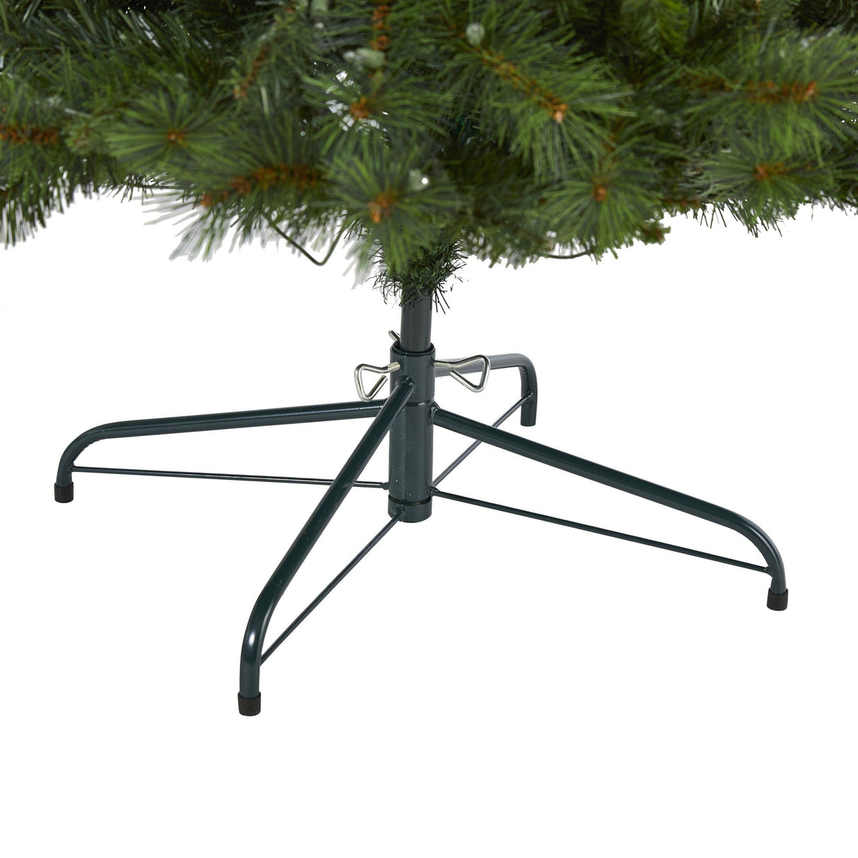 7.5’ Slim West Virginia Mountain Pine Artificial Christmas Tree with 450 Clear Lights and 967 Bendable Branches-Christmas Tree-Parc Decor