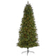 7.5’ Slim West Virginia Mountain Pine Artificial Christmas Tree with 450 Clear Lights and 967 Bendable Branches-Christmas Tree-Parc Decor