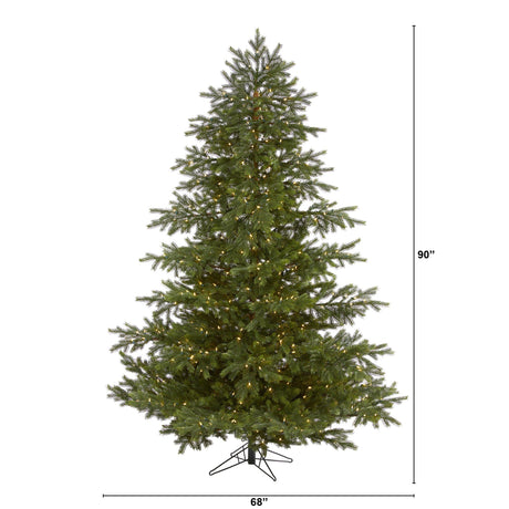 7.5' South Carolina Spruce Real Touch Artificial Christmas Tree-Christmas Tree-Parc Decor