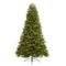 7.5’ Washington Fir Artificial Christmas Tree with 600 Clear Lights and 1610 Bendable Branches-Christmas Tree-Parc Decor