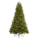 7.5’ Washington Fir Artificial Christmas Tree with 600 Clear Lights and 1610 Bendable Branches-Christmas Tree-Parc Decor