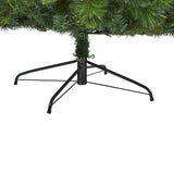 7.5’ West Virginia Full Bodied Mixed Pine Artificial Christmas Tree with 600 Clear LED Lights and Pine Cones-Christmas Tree-Parc Decor