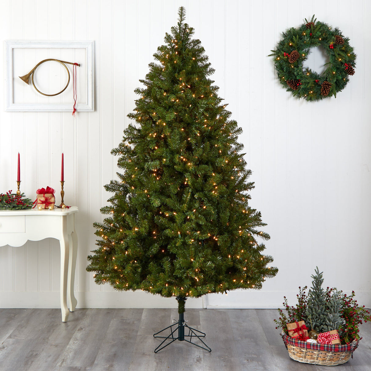 7.5’ Windermere Christmas Tree w/Clear Lights-Christmas Tree-Parc Decor