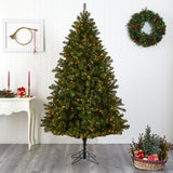 7.5’ Windermere Christmas Tree w/Clear Lights-Christmas Tree-Parc Decor