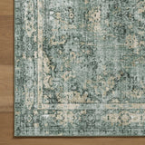 7ft x 5ft Vintage Indoor Non-Slip Washable Large Area Rugs for Bedroom Living Room