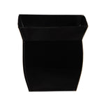 8” Fluted Metal Square Planter