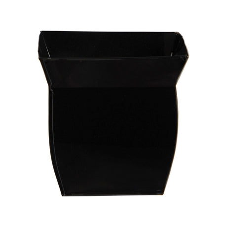 8” Fluted Metal Square Planter-Parc Decor