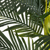 8' Golden Cane Palm Silk Tree-Parc Decor