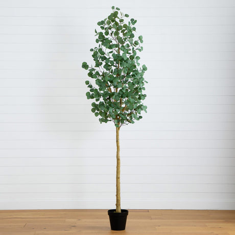 8’ Artificial Eucalyptus Tree-Tree-Parc Decor