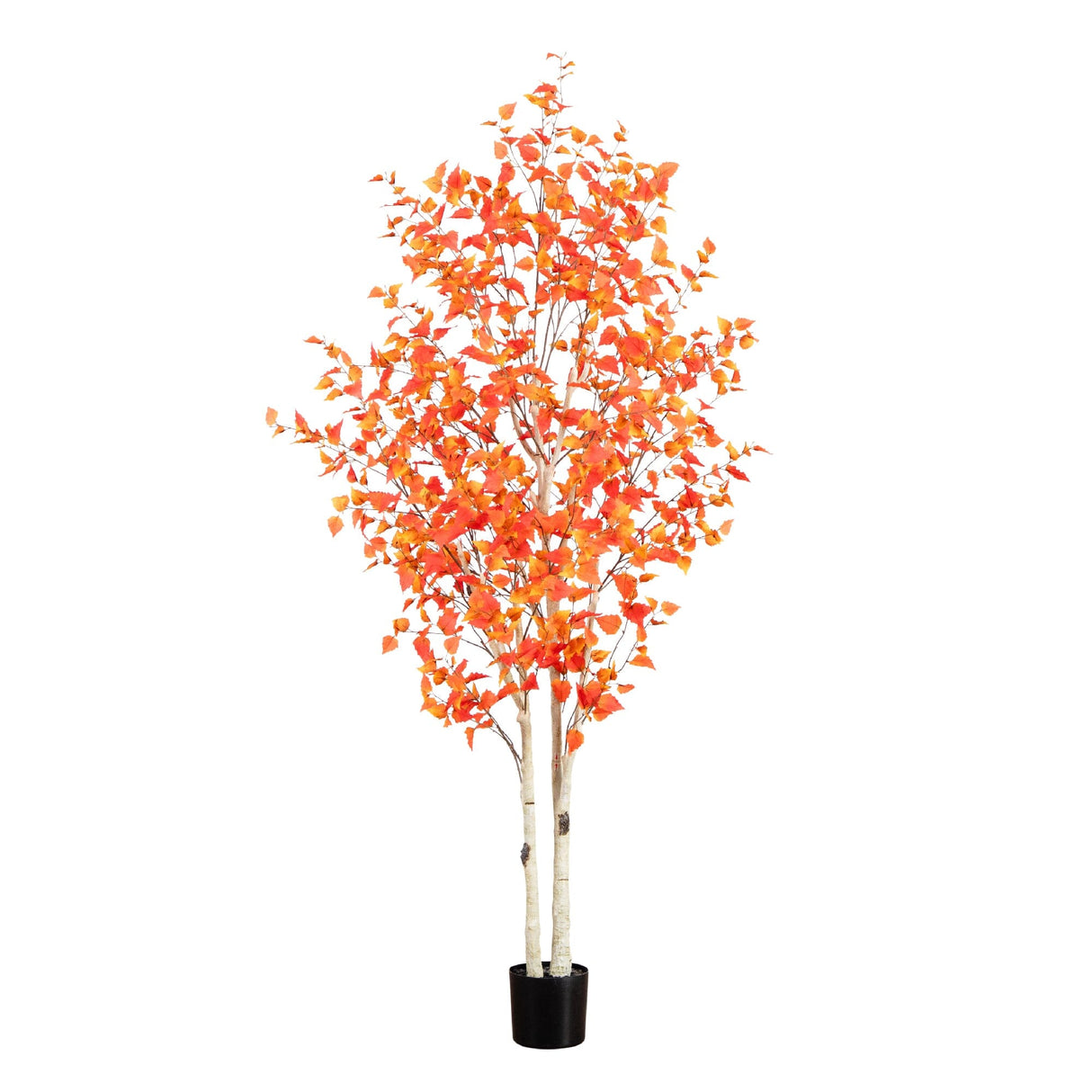 8’ Autumn Birch Artificial Fall Tree-Tree-Parc Decor
