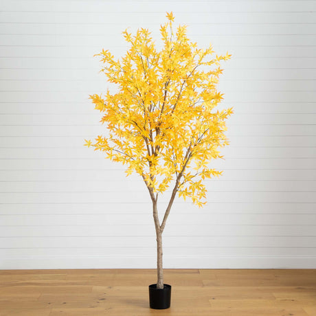 8’ Autumn Maple Artificial Fall Tree-Tree-Parc Decor