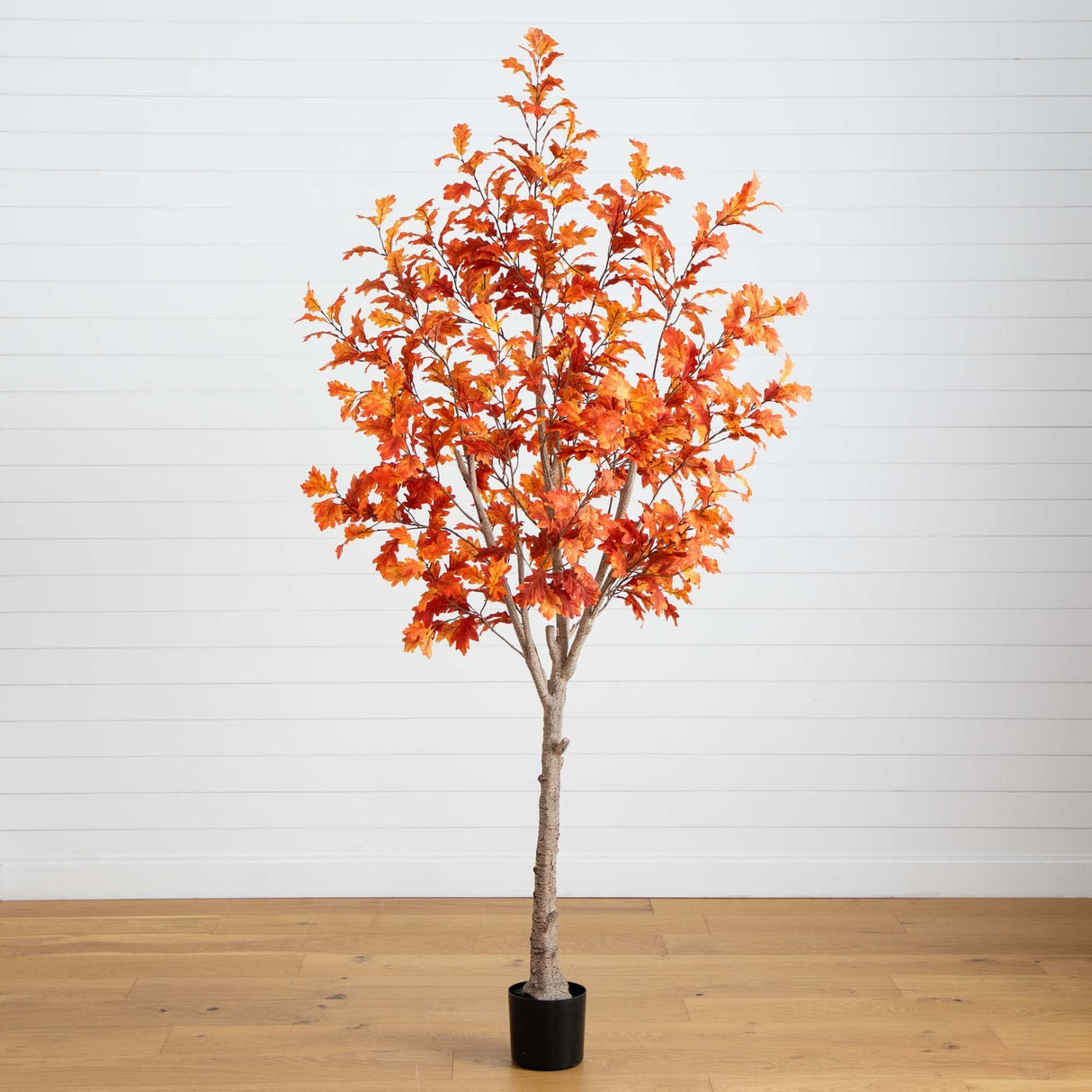 8’ Autumn Oak Artificial Fall Tree-Tree-Parc Decor