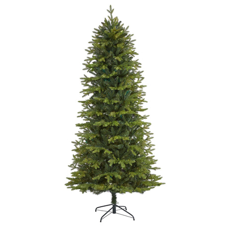 8’ Belgium Fir “Natural Look” Artificial Christmas Tree with 2358 Bendable Branches-Christmas Tree-Parc Decor