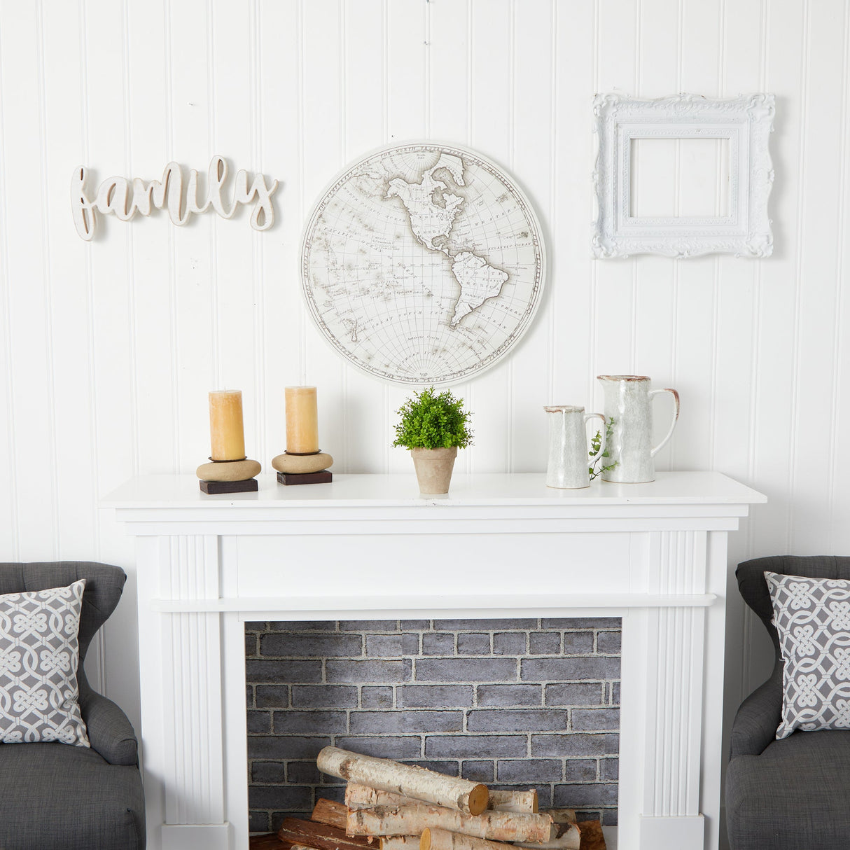 8” Boxwood Artificial Plant in Decorative Planter-Plant-Parc Decor